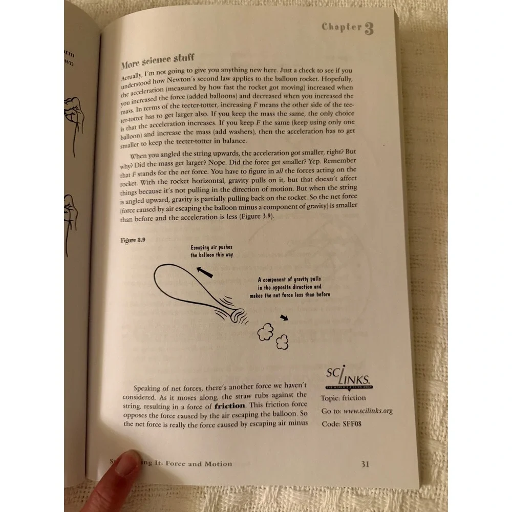 Stop Faking It Force & Motion William Robertson PhD NSTA Science Teacher Book